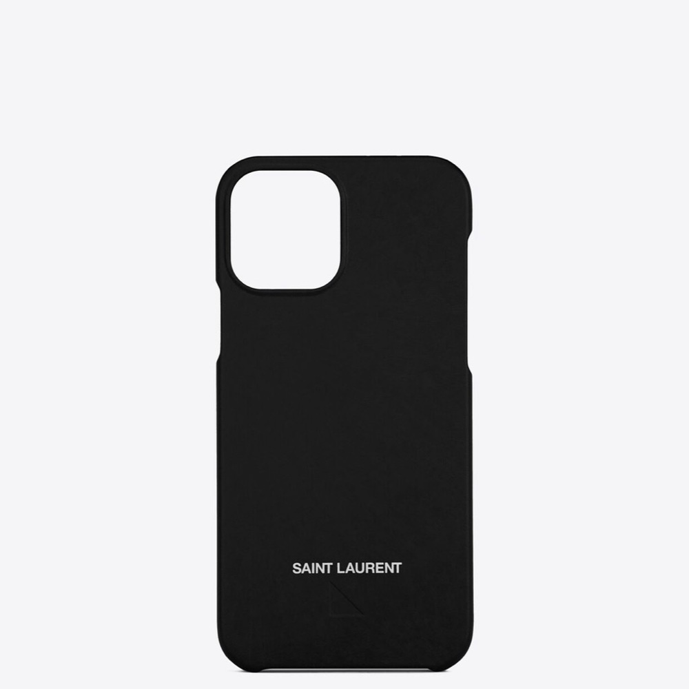 Saint Laurent IPhone 13 Pro Max case.